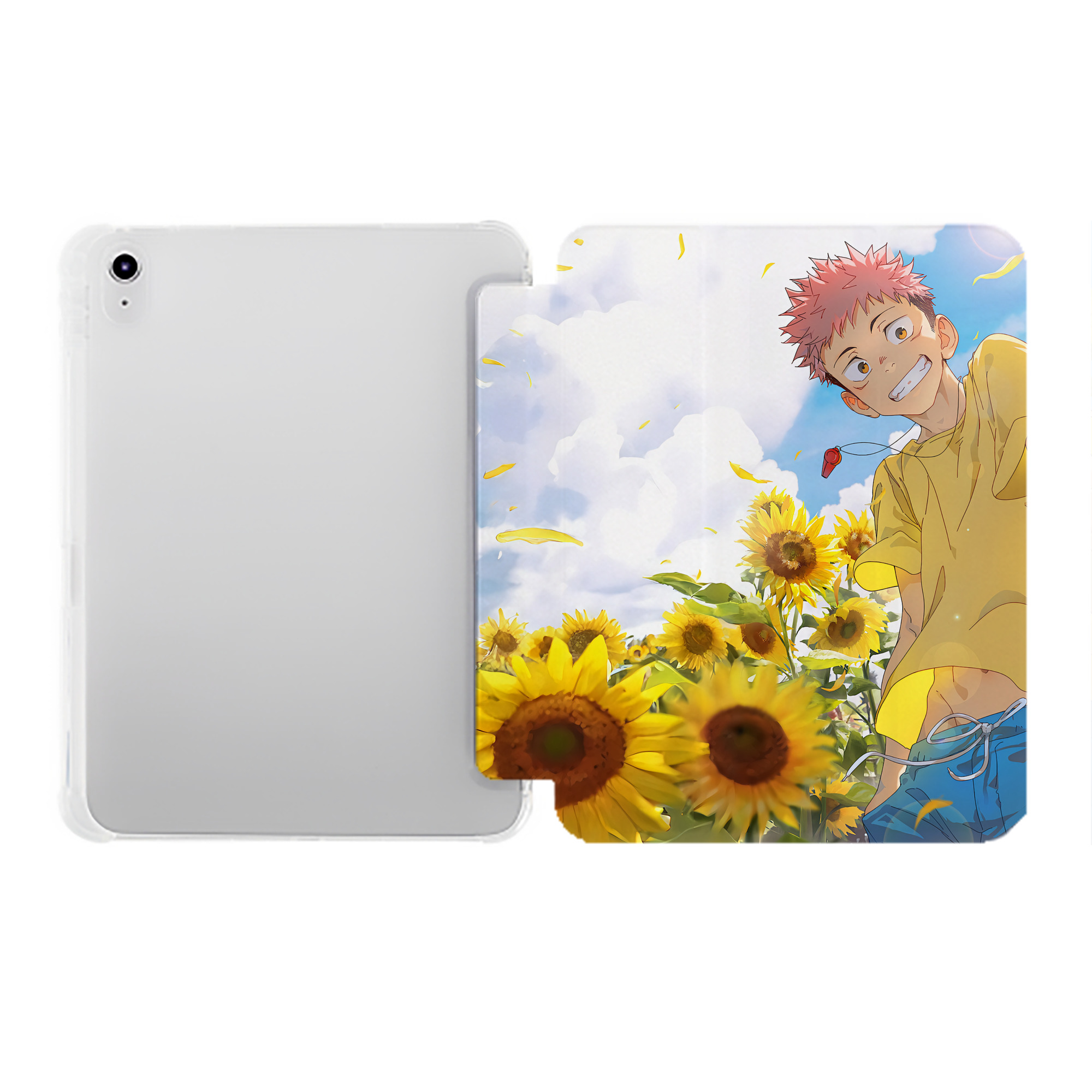 （画像用） SPY×FAMILY间谍家家酒 IPad ケース ペン収納付き 三つ折りスタンド PUレザー×シリコン 対応機種9.5/10.5/10.9インチ